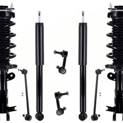 Front Complete Struts Rear Shocks & Links For Honda Civic SI Coupe 2012-2013