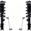 Front Complete Strut Assembly & Sway Bar Links For 2015-2022 Ram Promaster City