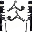 Front Struts Lower Control Arms & Links For Mercedes Benz C240 4Matic 2003-2005