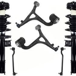 Front Struts Lower Control Arms & Links For Mercedes Benz C240 4Matic 2003-2005