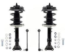 Puntales de resorte delanteros completos y enlaces de barra estabilizadora para Mercedes-Benz C230 2002-2005
