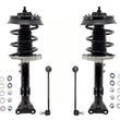 Front Complete Spring Struts & Sway Bar Links for Mercedes-Benz C230 2002-2005
