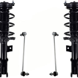 Front Complete Struts & Sway Bar Links For Kia Optima 1.6L 2.4L 2016-2020