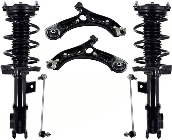 Front Struts Control Arms Sway Bar Links For Kia Optima 1.6L 2.4L 2017-2020