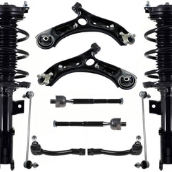 Front Struts Control Arms Tie Rods & Links For Kia Optima 1.6L 2.4L 2017-2018