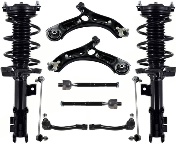 Front Struts Control Arms Tie Rods & Links For Kia Optima 1.6L 2.4L 2017-2018