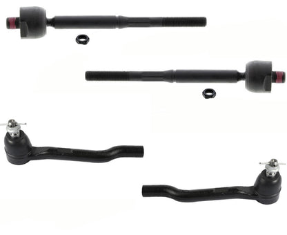 Front Left & Right Inner Outer Tie Rods For Honda Odyssey 2018 2019 2020 2025
