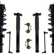 Front Complete Struts Rear Shocks & Sway Bar Links For Honda Odyssey 2018-2024