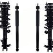 Front Complete Struts Assembly & Rear Shocks For Acura ILX Base 2.4L 2013-2015