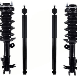 Front Complete Struts Assembly & Rear Shocks For Acura ILX Base 2.4L 2013-2015