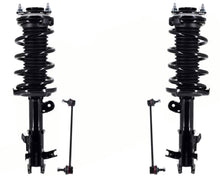 Puntales delanteros completos y enlaces de barra estabilizadora para Acura ILX Base 2.4L 2013-2015