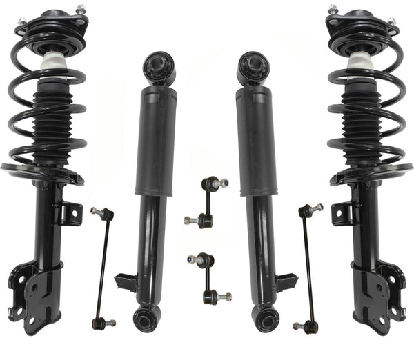 Front Struts Rear Shocks & Links For Hyundai Santa Fe 2015-2019 All Wheel Drive