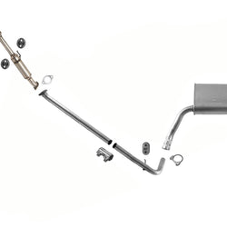 Catalytic Converter Extension Pipe Rear Muffler for 11-14 Hyundai Sonata 2.0L