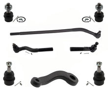Kit delantero de 8 piezas de rótula, brazo de barra de acoplamiento a dirección para Jeep Wrangler 2007-2017
