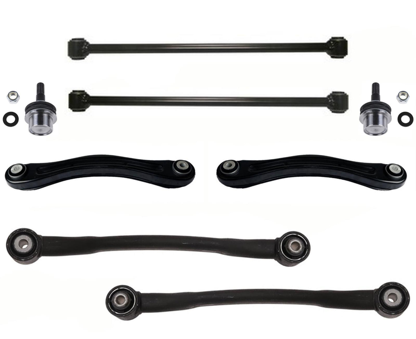 Brazos de control traseros superiores e inferiores para Jeep Grand Cherokee 2011-2021
