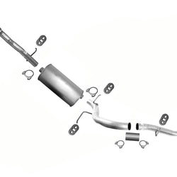 Tubo de escape del silenciador del tubo del sistema de escape para Silverado 09-13 4.3L 133