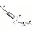 Sistema de escape Silenciador Tubo de escape para Silverado 4.3L 09-13 W 143" Distancia entre ejes
