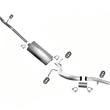 Tubo de escape del silenciador del tubo del sistema de escape para Silverado 09-13 5.3L 157" Distancia entre ejes