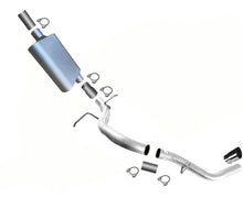 Tubo trasero de silenciador de aluminio soldado de alto rendimiento para Chevrolet Silverado 1500 09-13