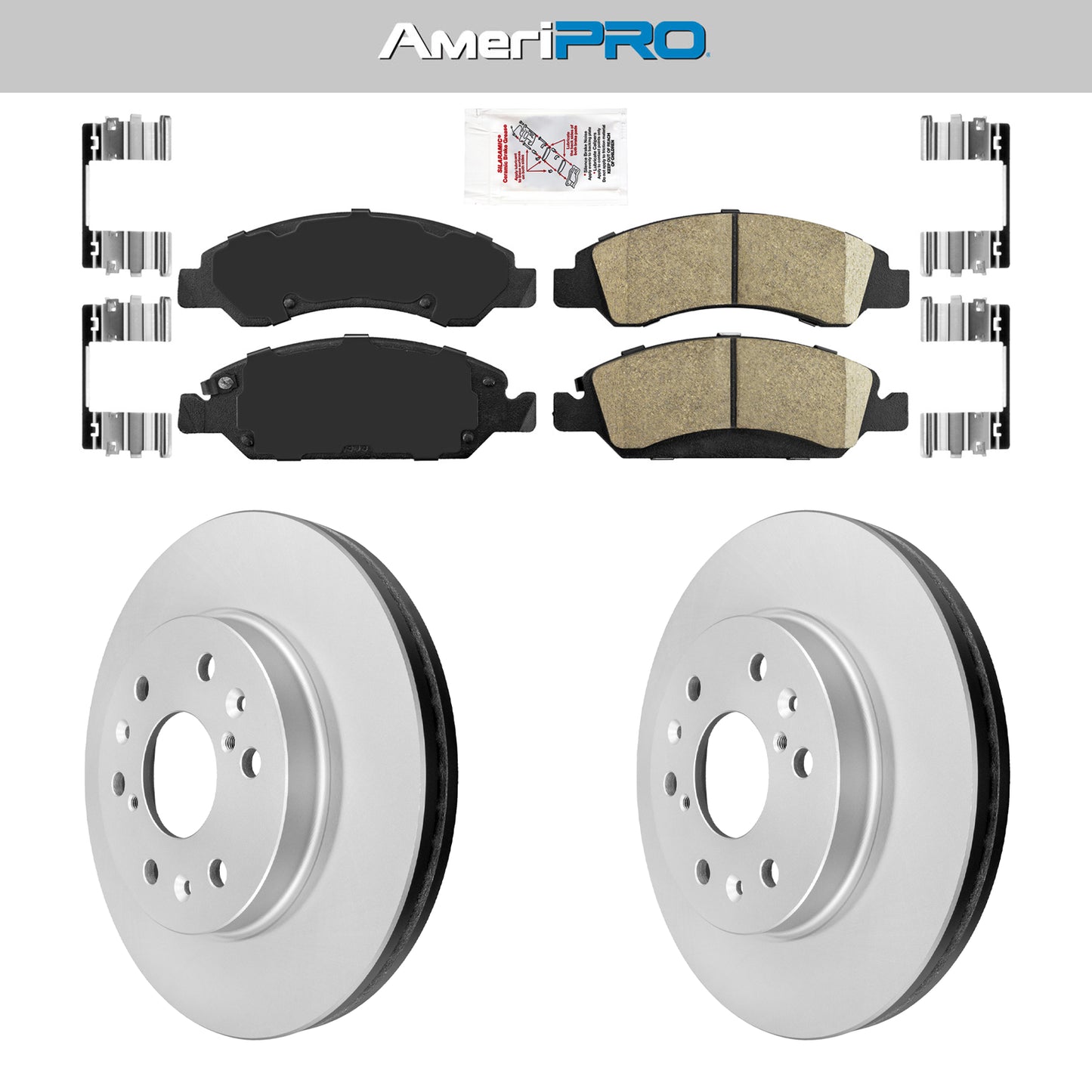 Almohadillas cerámicas delanteras y rotores revestidos PARA CADILLAC ESCALADE 2008-2020; ESV y EXT