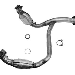 For 2007-2010 Cadillac Escalade 6.2L Eng Y Pipe Dual Catalytic Converters