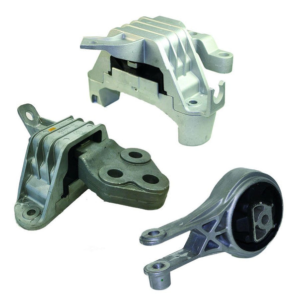 Automatic Transmission Motor Mounts 3pc for Cadillac ELR 2014 2015 2016