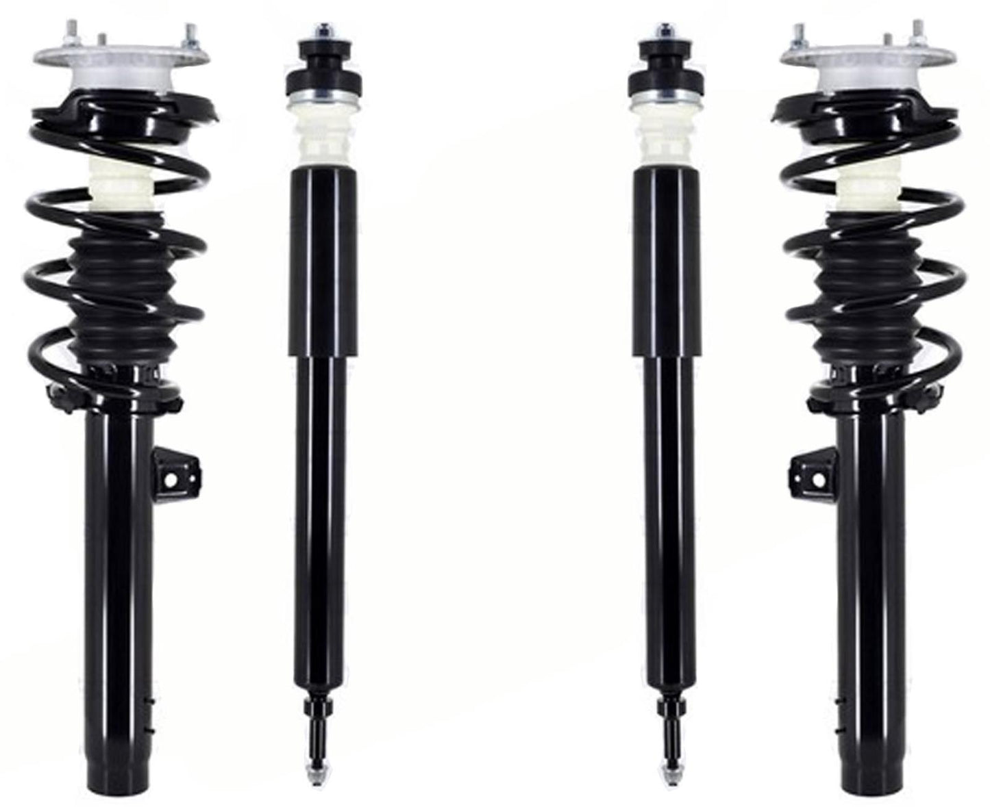 Front Complete Struts Assembly & Rear Shocks For BMW X1 sDrive28i 2013-2015