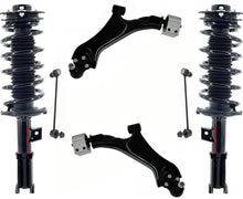 Front Complete Struts Lower Control Arms & Links For Chevrolet Equinox 2010-17
