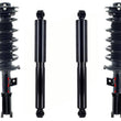 Front Complete Struts Assembly & Rear Shocks For Chevrolet Equinox 2010-2017