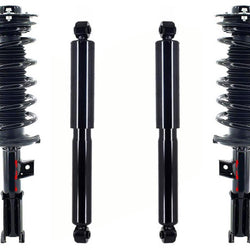 Front Complete Struts Assembly & Rear Shocks For Chevrolet Equinox 2010-2017