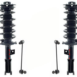 Front Complete Struts W/ Coil Springs & Links For Chevrolet Equinox 2010-17