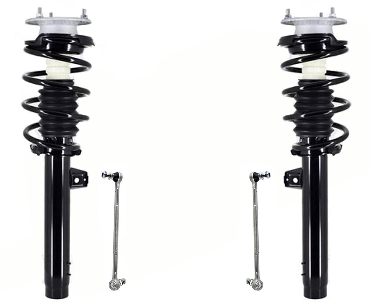 Conjunto de puntales delanteros completos y enlaces de barra estabilizadora para BMW X1 sDrive28i 2013-2015