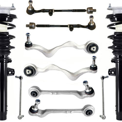 Front Struts Lower Arms Tie Rods & Sway Bar Links For BMW X1 sDrive28i 13-2015