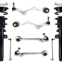 Front Struts Lower Control Arms & Sway Bar Links For BMW X1 sDrive28i 2013-2015