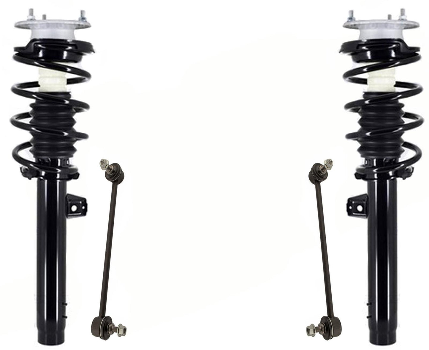 Front Complete Struts Assembly & Sway Bar Links For BMW X1 XDrive35i 2013-2015 - Photo 1