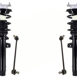 Front Complete Struts Assembly & Sway Bar Links For BMW X1 XDrive35i 2013-2015
