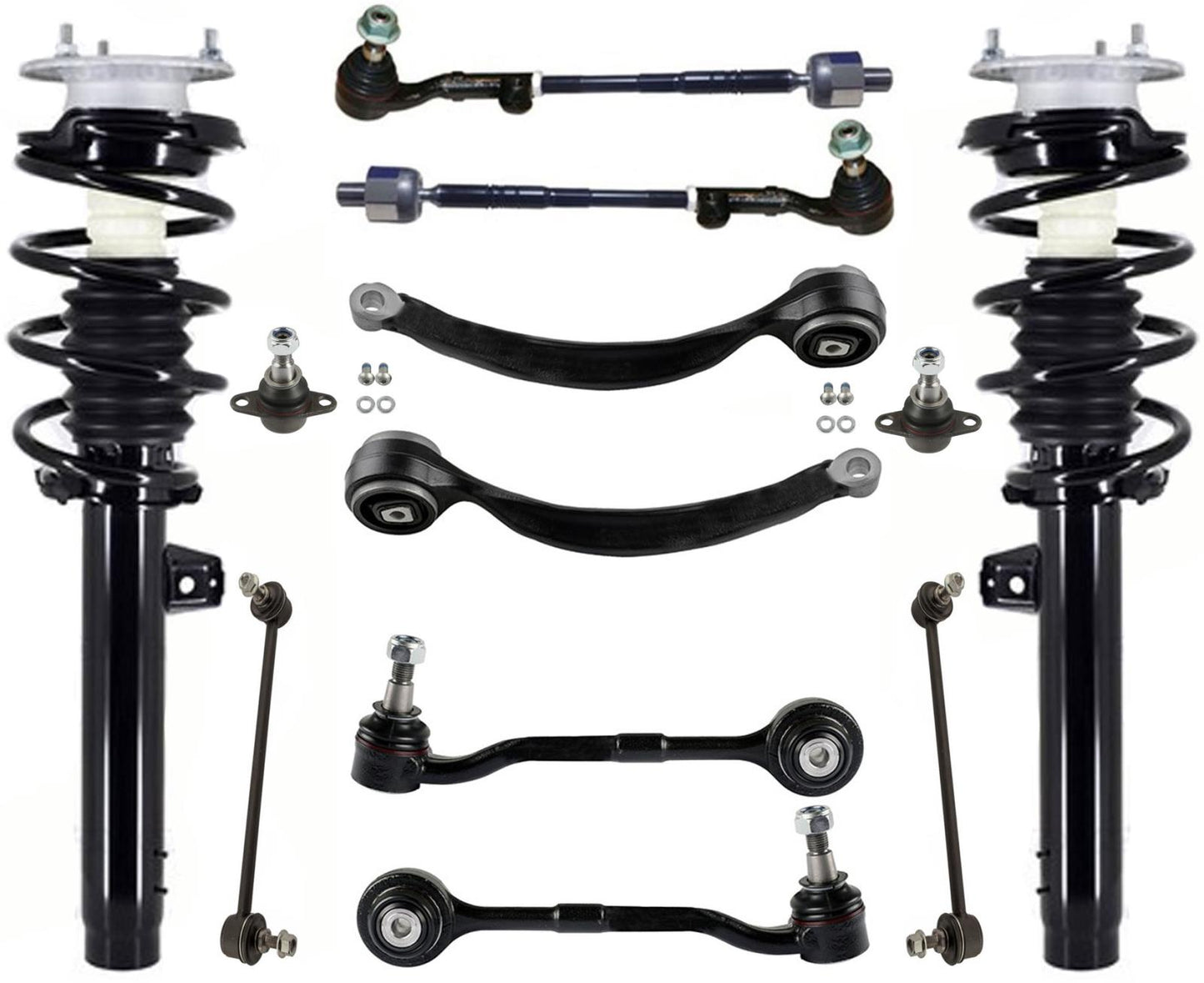 Puntales delanteros completos brazos inferiores tirantes y enlaces para BMW X1 XDrive35i 13-2015