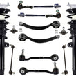 Front Complete Struts Lower Arms Tie Rods & Links For BMW X1 XDrive35i 13-2015
