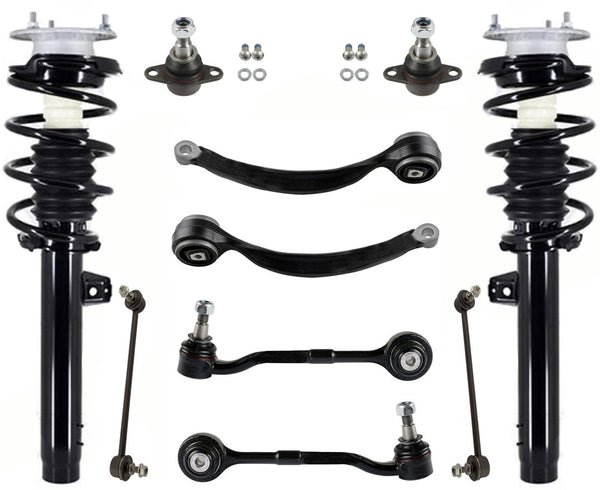 Front Complete Struts Lower Control Arms & Links For BMW X1 XDrive35i 2013-2015