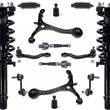 Front Struts Control Arms Tie Rods For Crosstour Front Wheel Drive 2.4L 12-2015