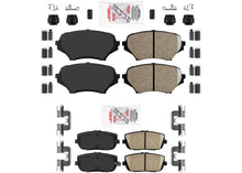 Front & Rear AmeriPLATINUM Ceramic Brake Pads For Mazda Miata MX5 2006-2015