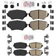 Front & Rear AmeriPLATINUM Ceramic Brake Pads For Mazda Miata MX5 2006-2015