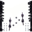 Front Complete Struts & Links For Ford Expedition Rear Wheel Drive 2018-2022
