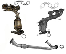 Catalytic Converters Engine Flex Pipe For Toyota Sienna Front Wheel Drive 04-06