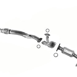 Flex Pipe Y Pipe Catalytic Converter For Toyota Sienna All Wheel Drive 2004-06