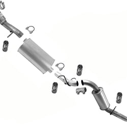 Exhaust System Muffler Tail Pipe For Silverado 4.3 5.3 2014-18 W 119