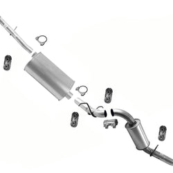 Exhaust System Muffler Tail Pipe For Silverado 4.3 5.3 2014-18 W 133