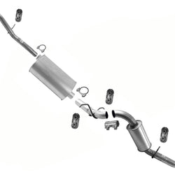 Exhaust System Muffler Tail Pipe For Silverado 4.3 5.3 2014-18 W 143