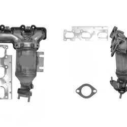 Convertidor catalítico del colector delantero y trasero para Ford Explorer 3.5L 2013-2019