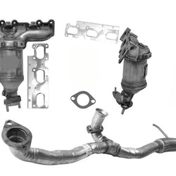 Convertidor catalítico múltiple Y tubo de escape para Ford Explorer 3.5L 2013-2019